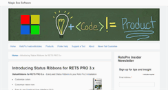 Desktop Screenshot of magicboxsoftware.com